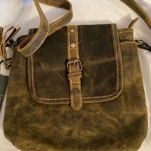 NWT Leather crossbody bag
